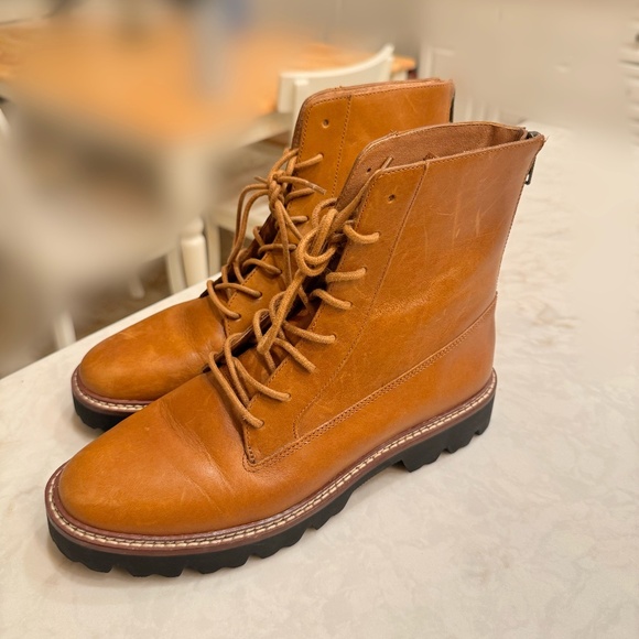 Madewell The Citywalk Lugsole Lace-Up Boot - Picture 1 of 7